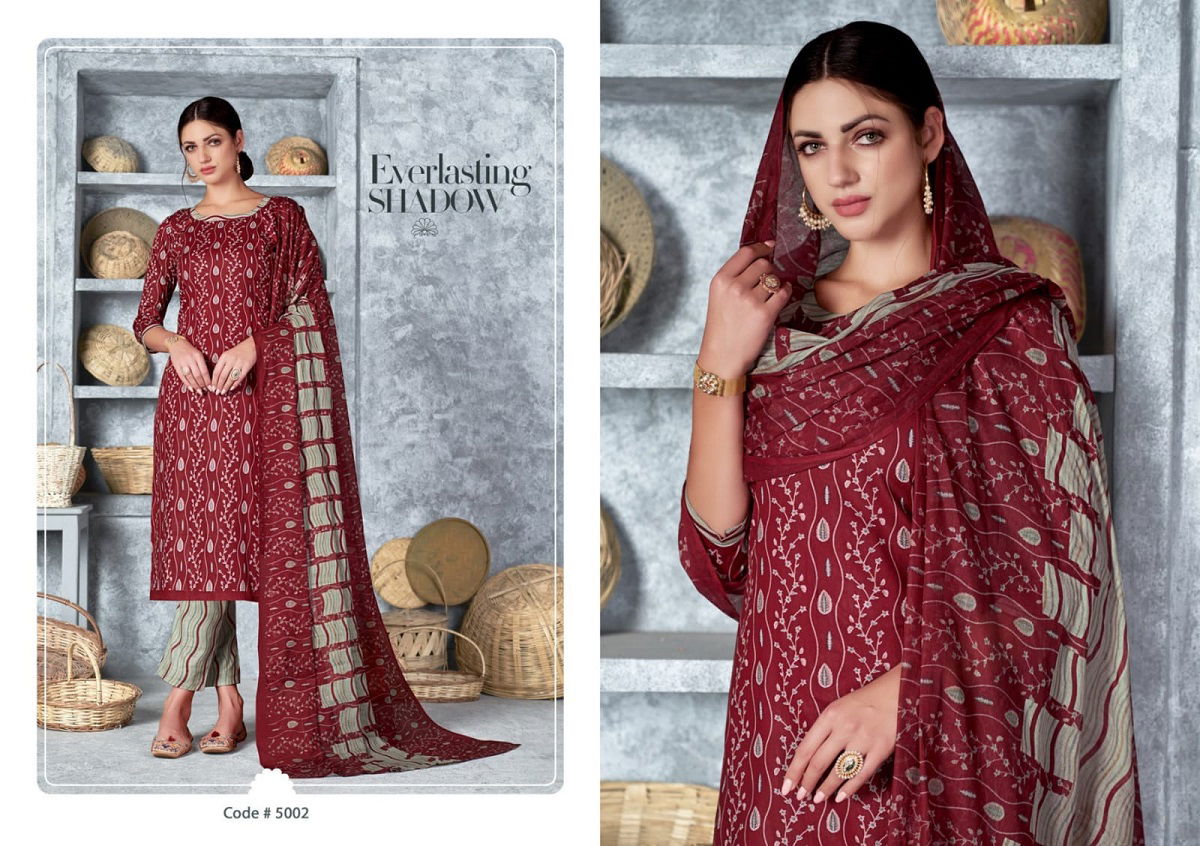 Vaibhav Pashmina Vol 5 Karachi Cotton Dress Material Catalog
